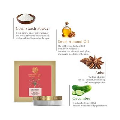 Forest Essentials Intensive Eye Cream With Anise 15 gm - Under Eye Creams & Serums