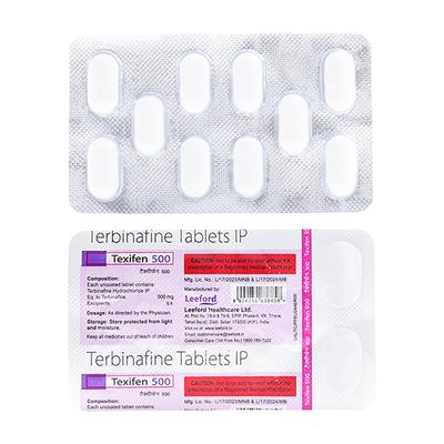 TEXIFEN 500 Tablet 10's - Fungal Infections-Anf