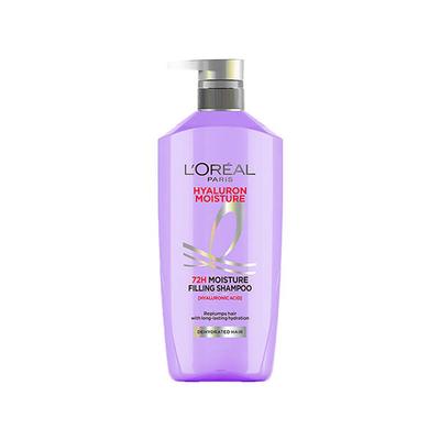 L'Oreal Paris Hyaluron Moisture 72H Moisture Filling Shampoo With Hyaluronic Acid 650 ml - Shampoos