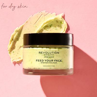 Revolution Skincare x Jake-Jamie Avocado Face Mask 50 ml - Masks & Peels