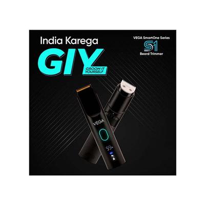 Vega SmartOne Series S1 VHTH-30 Fully Waterproof Trimmer 120 min Runtime 40 Length Settings (Black) 1's - Trimmers