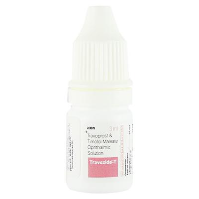 TRAVOZIDE T Ophthalmic Solution 3ml - Glaucoma-Ant