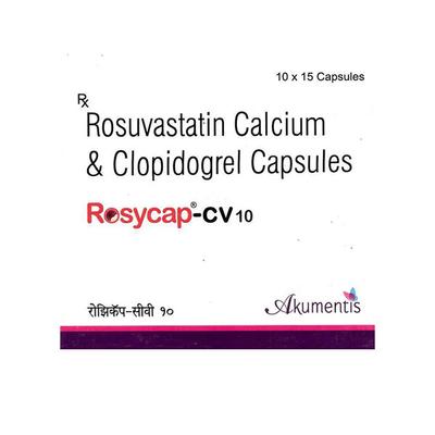 ROSYCAP CV 10 Capsule 15's - Blood Clot-Ant