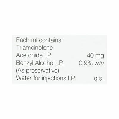 Kenacort 40mg Injection 1ml - Hormonal Therapy-Cor