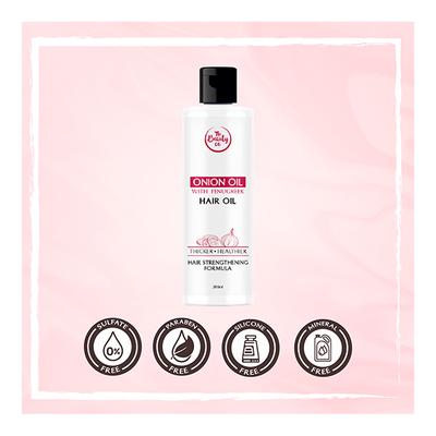 The Beauty Co. - Onion Oil with Fenugreek 200 ml - Shampoos