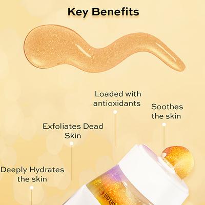 Revolution Skincare Gold Glitter Face Off Mask 50 ml - Masks & Peels