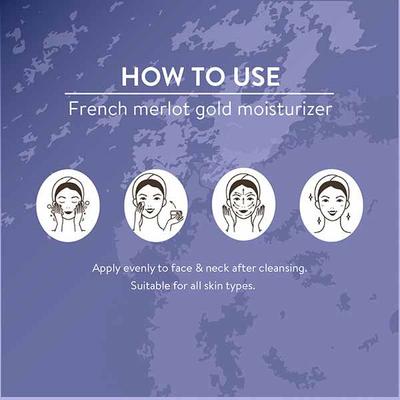 Belora French Merlot Gold Moisturizer 50 gm - Face Moisturizers