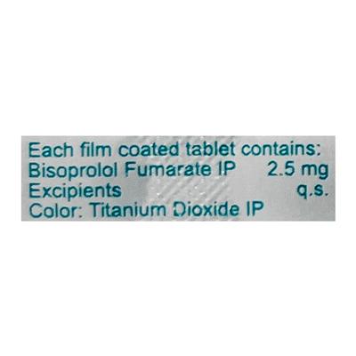 BISOSON 2.5 Tablet 10's - Hypertension-Bet