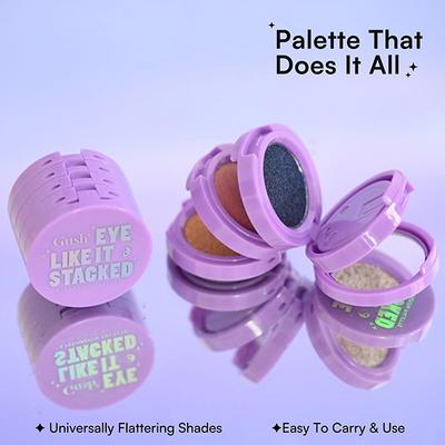 Gush Beauty Eye Like It Stacked- Heavy Metal Do-it-all,4 In-1 Eyeshadow Palette 3.6gm - Eyeshadow, Bases & Primers