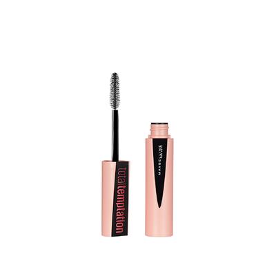 Maybelline New York Total Temptation Masacara, Blackest Black (Washabale) 8.25 gm - Mascaras