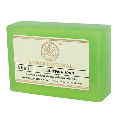 KHADI NATURAL ALOEVERA SOAP 125 gm - Soaps