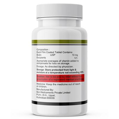 Inlife Biotin 10000 mcg Tablets 60's - Hair & Skin