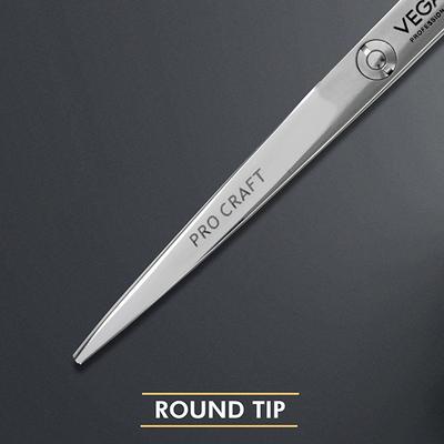 Vega Professional Pro Craft 5.5' Silver Line Hairdressing Scissor (VPVSC-17) 1's - Grooming Kits