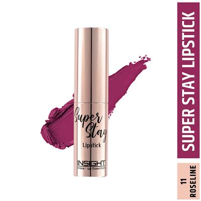 Insight Cosmetics Super Stay Lipstick - Roseline (11) 7 gm - Lipsticks