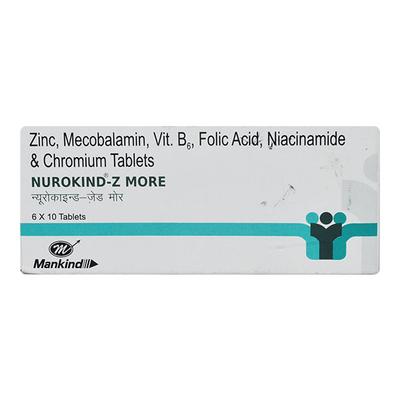 NUROKIND Z MORE Tablet 10's - Supplements-Vam
