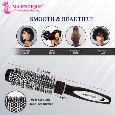 Majestique Blow Dryer Brush for Blow Drying - Lightweight Professional Roller, Precise Heat Styling - 1.2 Inch 1's - Hair Dryers