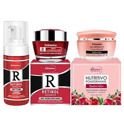 StBotanica Anti Aging Combo 1's - Face Moisturizers