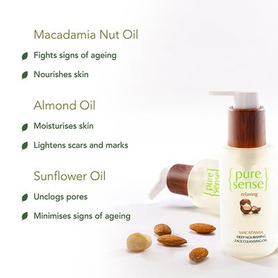 PureSense Relaxing Deep Nourishing Face Cleansing Oil 100ml - Face Oils