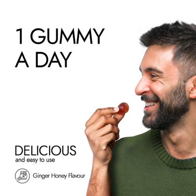 Kapiva Activ Foods Shilajit Energy Gummies - Ginger Honey 30's - Speciality Medicines