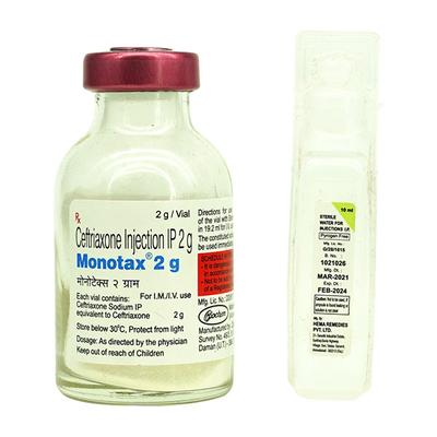 MONOTAX 2gm Injection 1's - Bacterial Infections-Cep