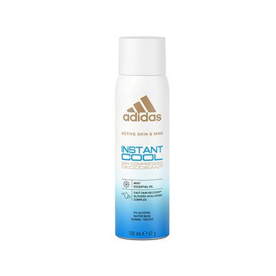 Adidas Instant Cool 24H Compressed 100ml Deodorant Set 3's - Men Deodorants/Roll-Ons