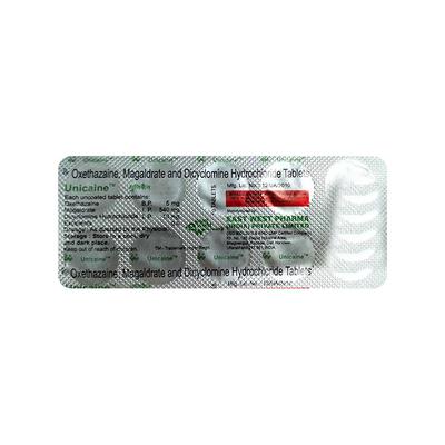 Unicaine Tablet 10'S - Ulcer/Reflux/Flatulence-Aaa