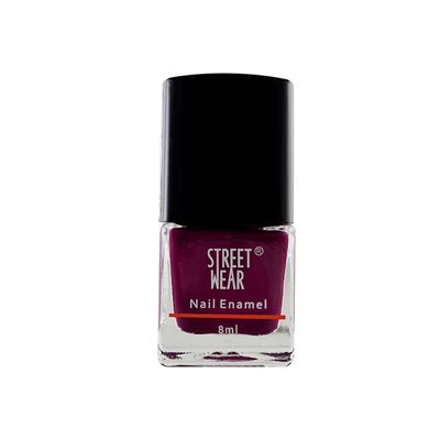 Streetwear Nail Enamel - Rich Plum 8 Ml - Nail Polish
