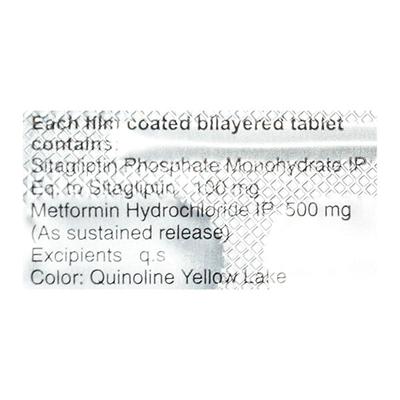 SITALEMBIC M SR 100/500 Tablet 15's - Diabetes-Ant