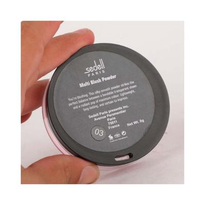 Sedell Professional Multi Blush Powder 03 Shade 8 gm - Blushes