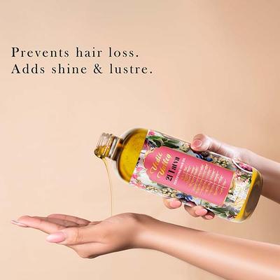 Vedic Valley 21 Tatva Hair Oil Certified Natural 300 ml - Hair Oils