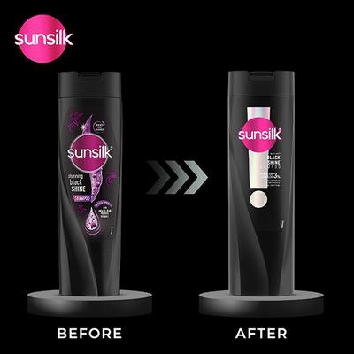 Sunsilk Radiant Black Shine Shampoo 80 ml - Shampoos