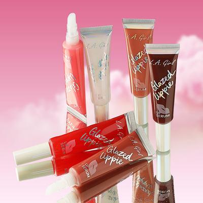 L.A.Girl On Cloud Nine Glazed Lippie Lipgloss Lip Serum-Nudie 12 ml - Lip Glosses