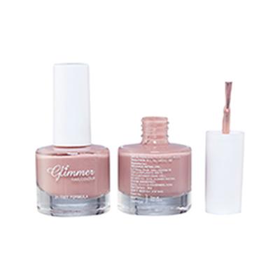 Glimmer Nail Enamel Beige Nude 8 ml - Nail Polish