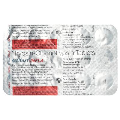 CELFAST INFLA Tablet 15's - Pain relief-Nsa