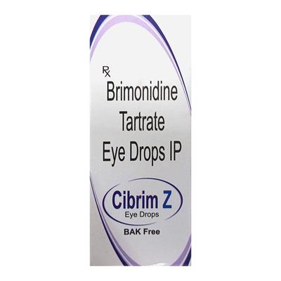 CIBRIM Z BAK FREE Eye Drops 5ml - Glaucoma-Ant