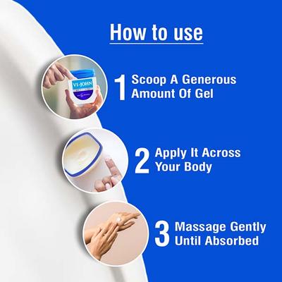Vi-John White Petroleum Jelly Classic 100 ml - Lotions & Creams