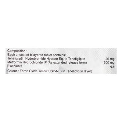 EFIGLIN M 500 Tablet 15's - Diabetes-Ant