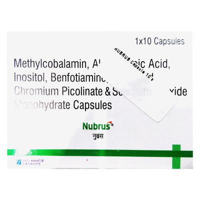 NUBRUS Capsule 10's - Supplements-Vam