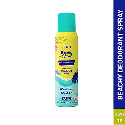 Plum Bodylovin' Hawaiian Rumba Perfumed Deodorant Spray 2X Odor Control Molecules 120 ml - Deodorants/Roll-Ons