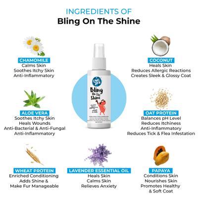 Capt. Zack Bling On The Shine Waterless Shampoo 50 ml - Pet Healthcare