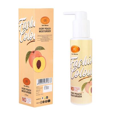 Fashion Colour Skin Mantra Ivory Peach Moisturiser Natural Source of Vitamin A, C, K Oil Balancing , Remove Dark Circle Natural Whiteing 100ml - Face Moisturizers