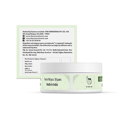 Tnw The Natural Wash Hydrogel Under Eye Patches with Green Tea and Cucumber 30's - Dark Circle & Wrinkle Busters