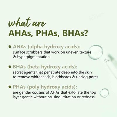 Plum 10% AHA + 5% PHA + 0.5% BHA Chemical Peel with Green Tea 30 ml - Masks & Peels
