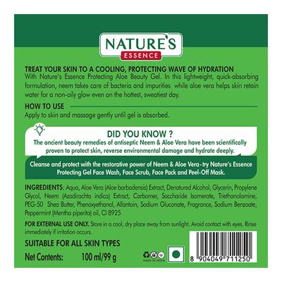 Nature's Essence Beauty Face Gel - Aloe and Neem 150 ml (N) - Perfumes (Edt/Edp)