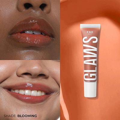 Fae Beauty Peptide Lip Gloss With Passionfruit Oil & Argireline Hydrating Shade Blooming 12 gm - Lip Glosses