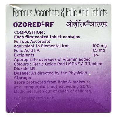 OZORED RF Tablet 10's - Supplements-Vam
