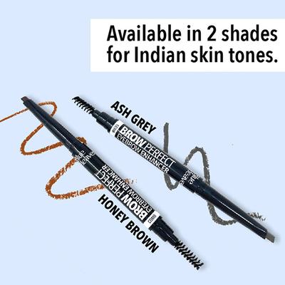 Blue Heaven Brow Perfect Eyebrow Pencil Enhancer, Honey Brown 0.3 gm - Eyebrow Pencils & Enhancers