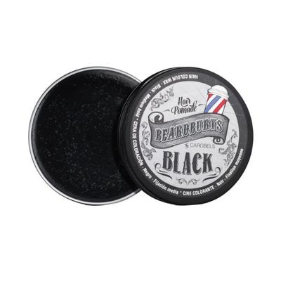 Beardburys Color Hair Wax Black 100 ml - Crème
