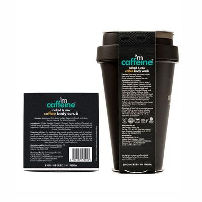mCaffeine Coffee Body Exfoliation Kit 400 gm - Scrubs & Exfoliants