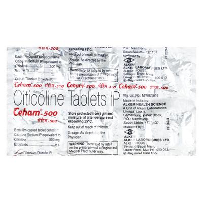 Ceham 500 Tablet 10 'S - Alzheimer-Neu
